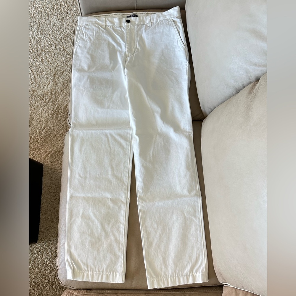 Never used Lands' End Men's White Pants